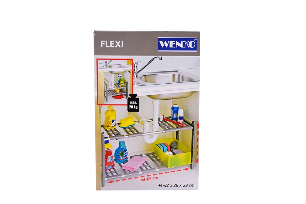 Under cabinet shelf flexi -Grey