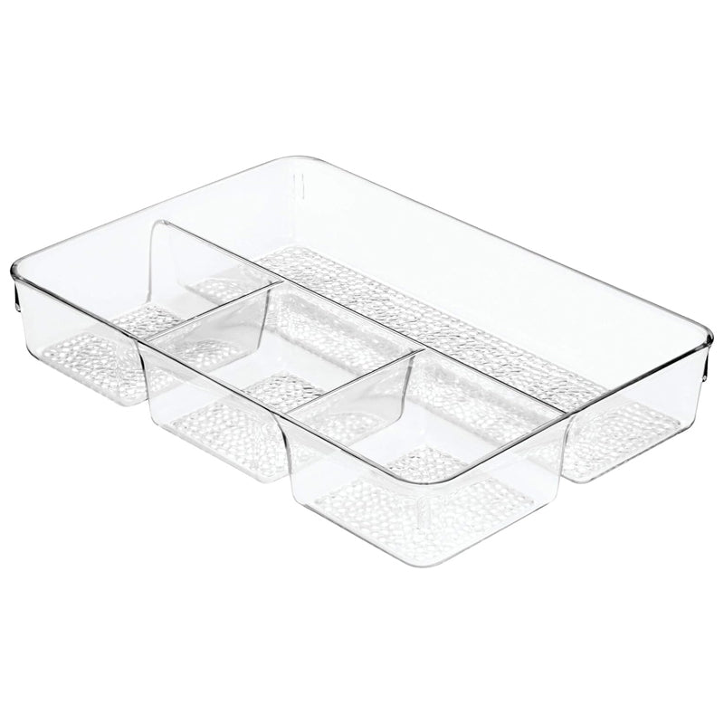 Idesign Tray Set 4 Pieces-Clear