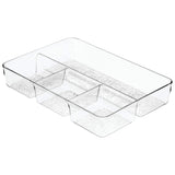 Idesign Tray Set 4 Pieces-Clear