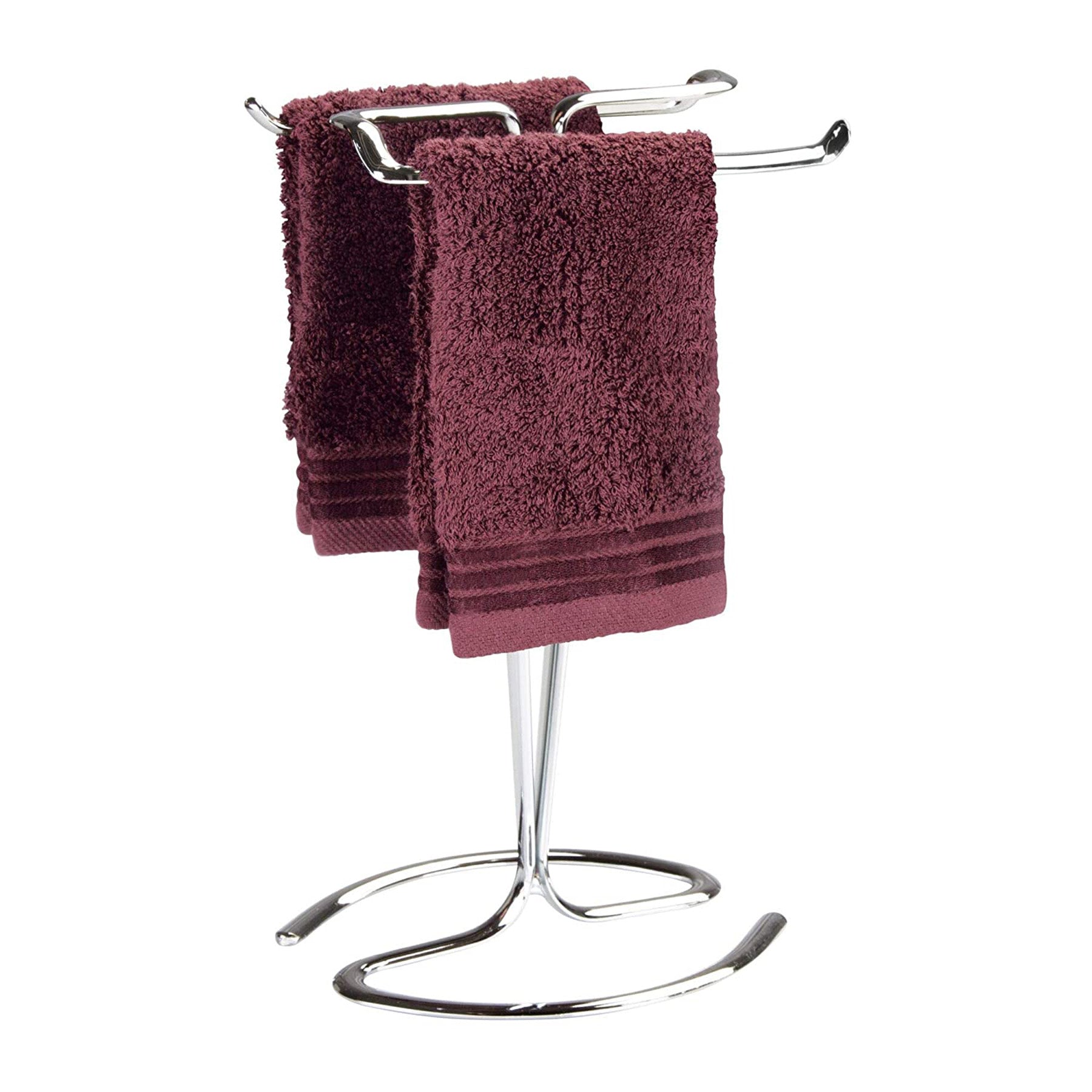 Towel holder, Silver
