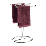 Towel holder, Silver