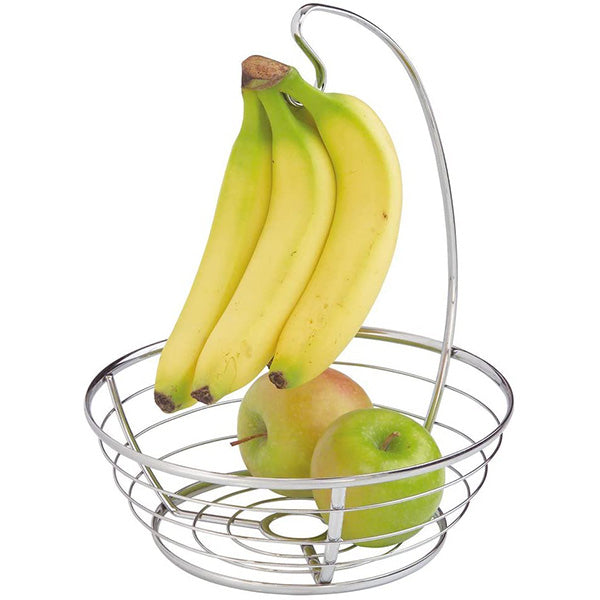 Fruit bowl with banana hook