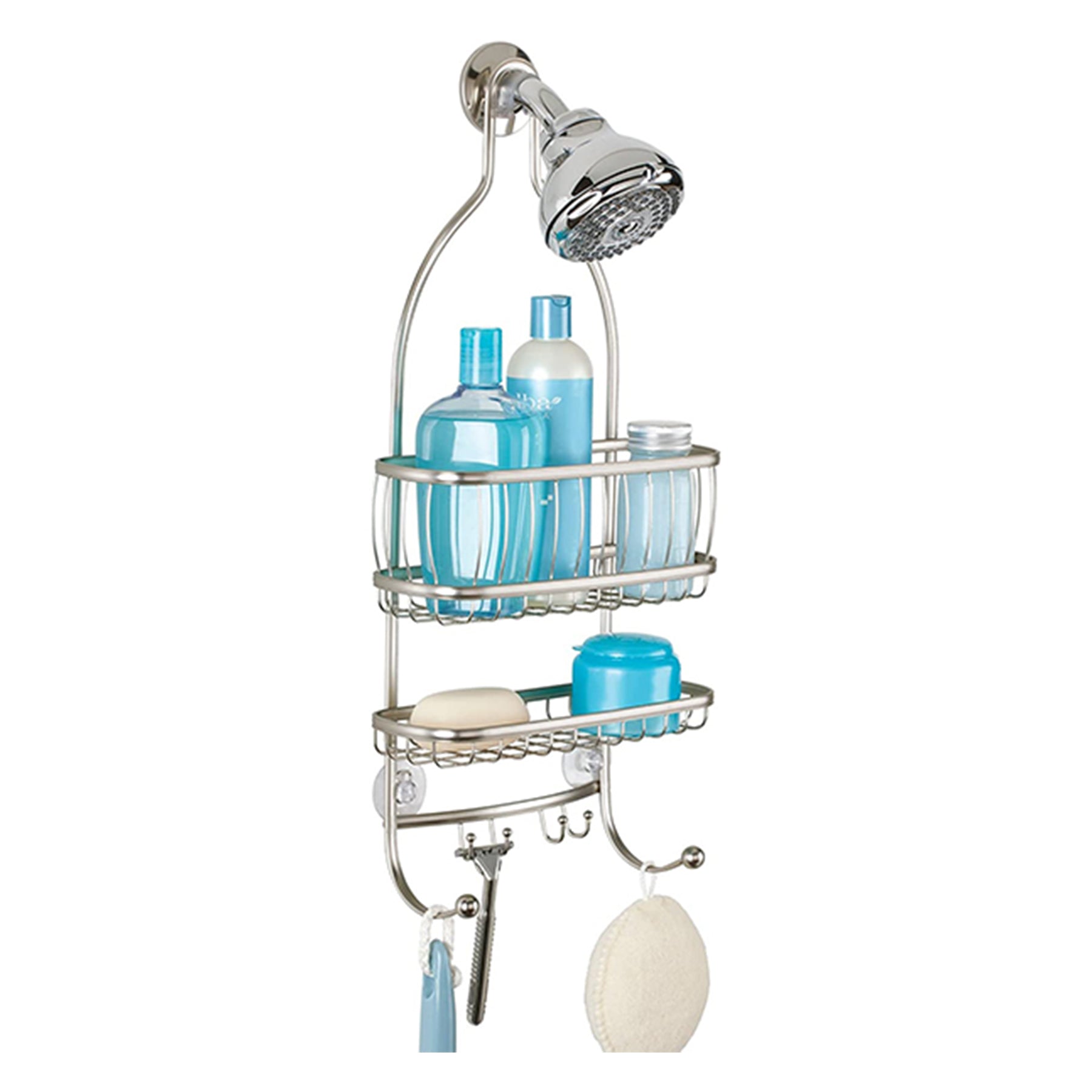 Satin York Lyra Shower Caddy