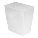 Interdesign Mono Rectangle Can 11Ltr Spa -Frost