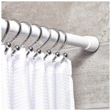 Idesign Cameo Shower Curtain Tension Rod Sml  - White