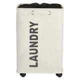 Laundry Bin - Beige , Capacity 11.36 gallon