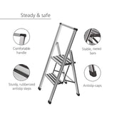 Aluminum Design Folding Stepladder 2-Step-Household Ladder