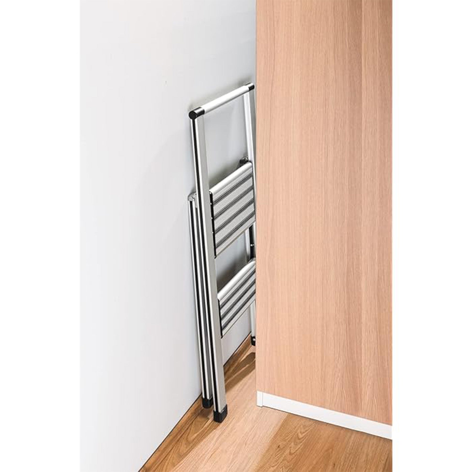 Aluminum Design Folding Stepladder 2-Step-Household Ladder