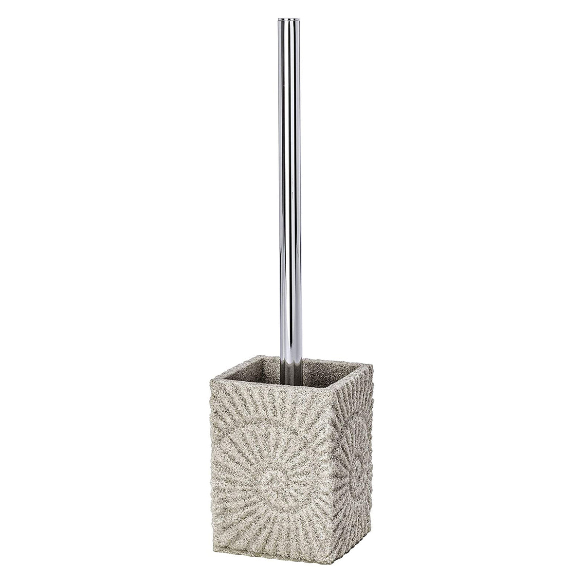 Toilet brush with holder, Beige