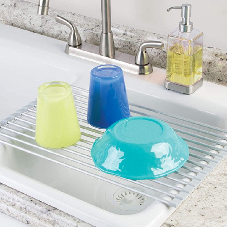 رف لتجفيف الأطباق   الحجم : 47 x 1.3 x 27.9 سم