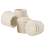 Magic Sliders Rubber Leg Tip Sliders 3/4 Inch - White
