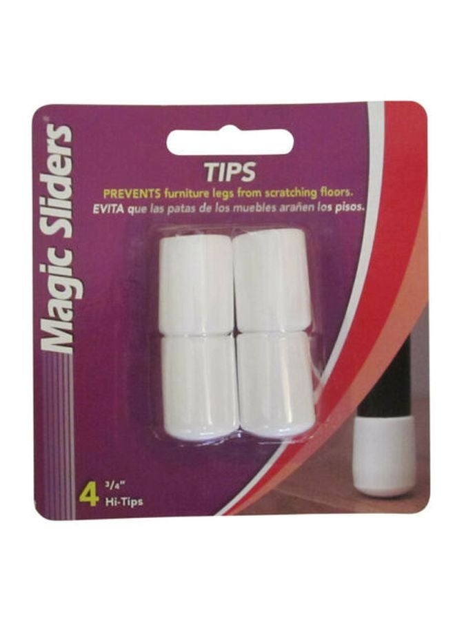 Magic Sliders Hi-Tip Slider 1-1/8" - White