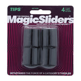 Magic Sliders Hi-Tip Leg Slider 1-1/8" Vinyl - Black