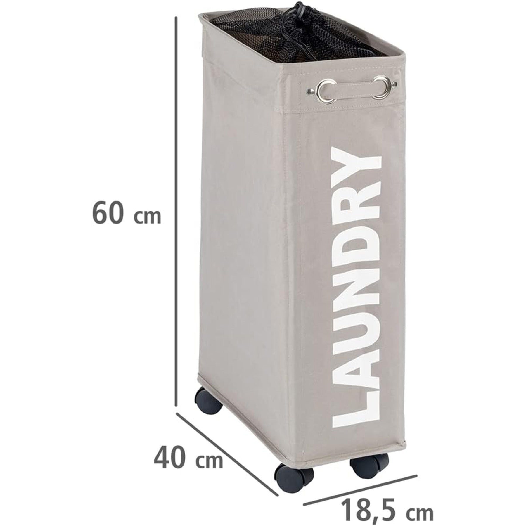 Laundry Bin Taupe