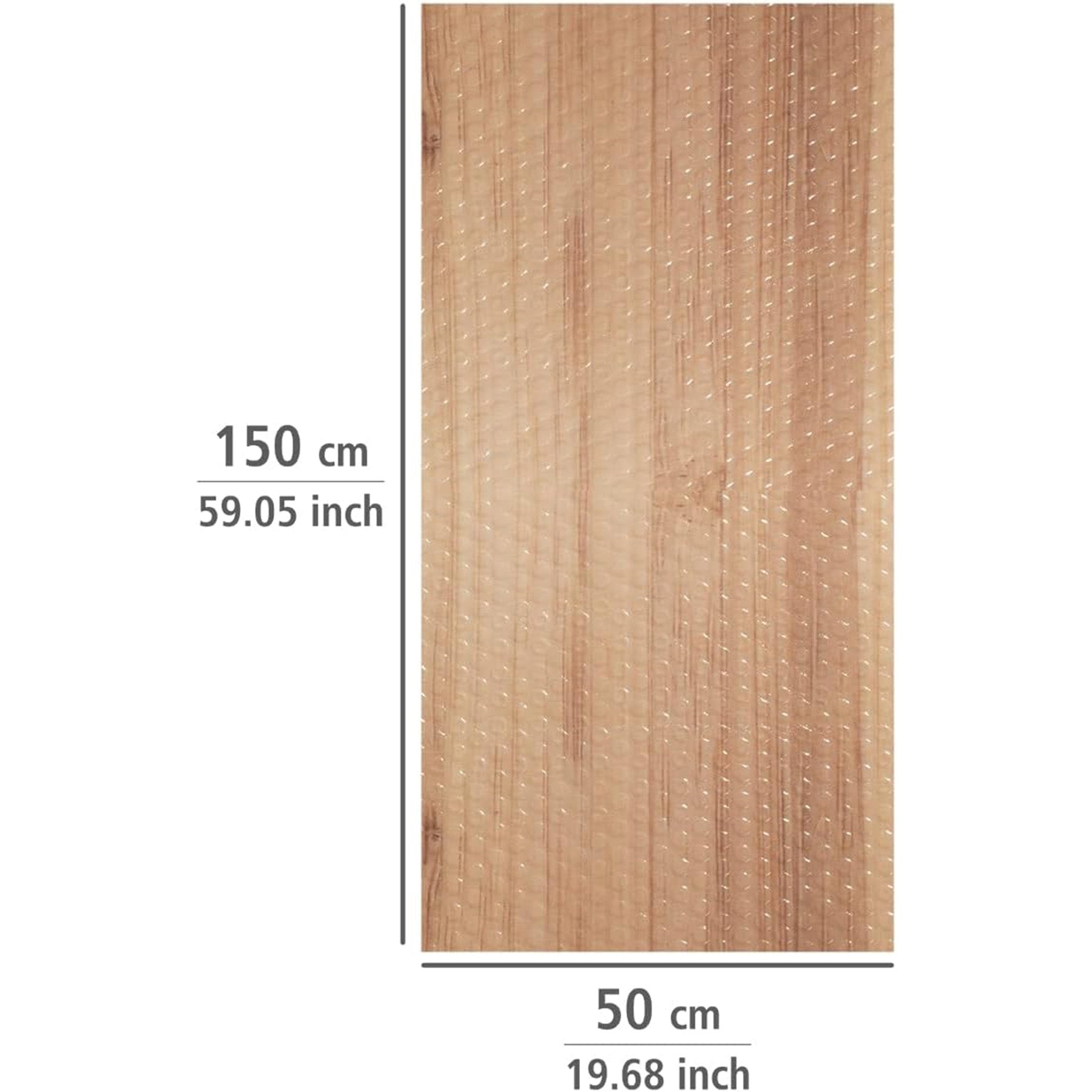 Non-Slip Mat 50 x 150 cm Bamboo