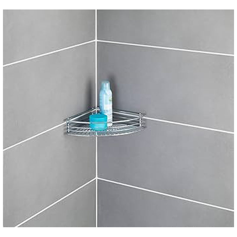 Wenko Corner Shelf Classic - Silver
