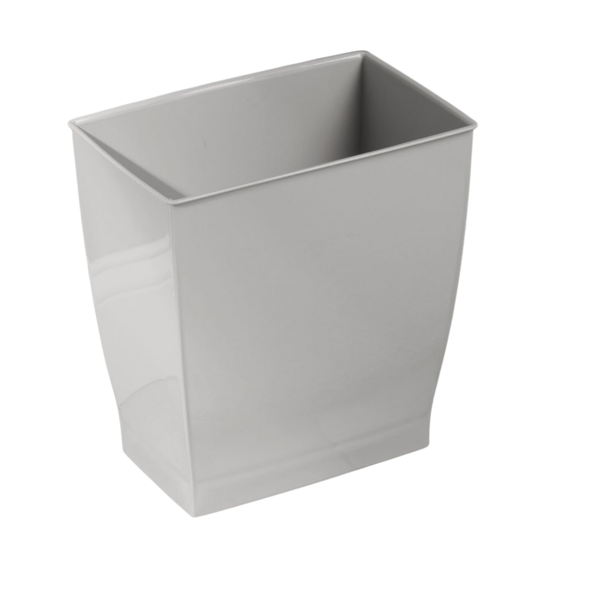 Idesign Mono Rectangular Trash Can -Grey