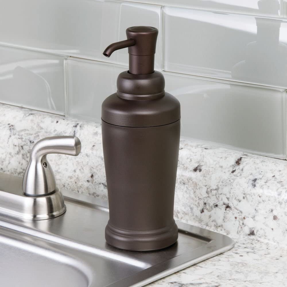 Liquid soap dispenser, Bronze