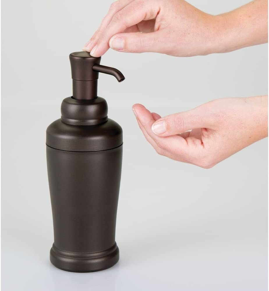 Liquid soap dispenser, Bronze