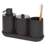 Bath accessories set