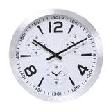 Big wall clock - Silver