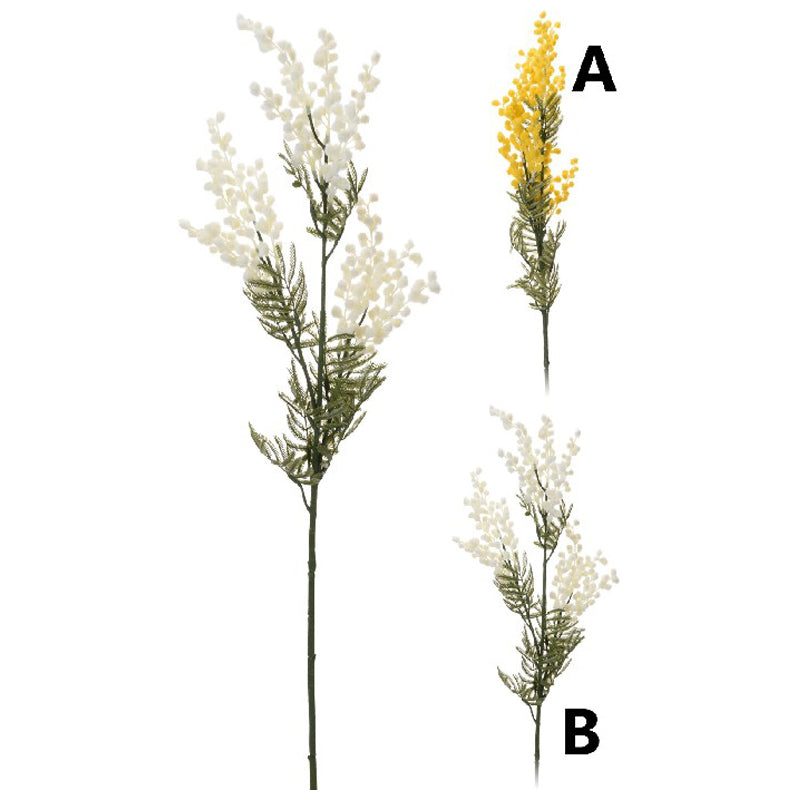 Acacia Farnesiana Af Plant 85Cm 2 Astd Clr - Yellow