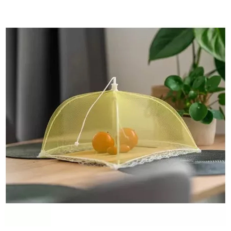 Food Cover 30Cm Polyester - Yellow