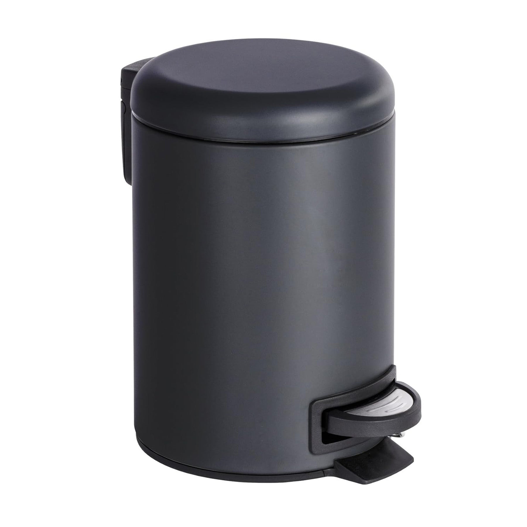 Pedal bin Leman Black, Steel, 22.5 x 17 x 25 cm