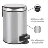 Pedal bin - Silver