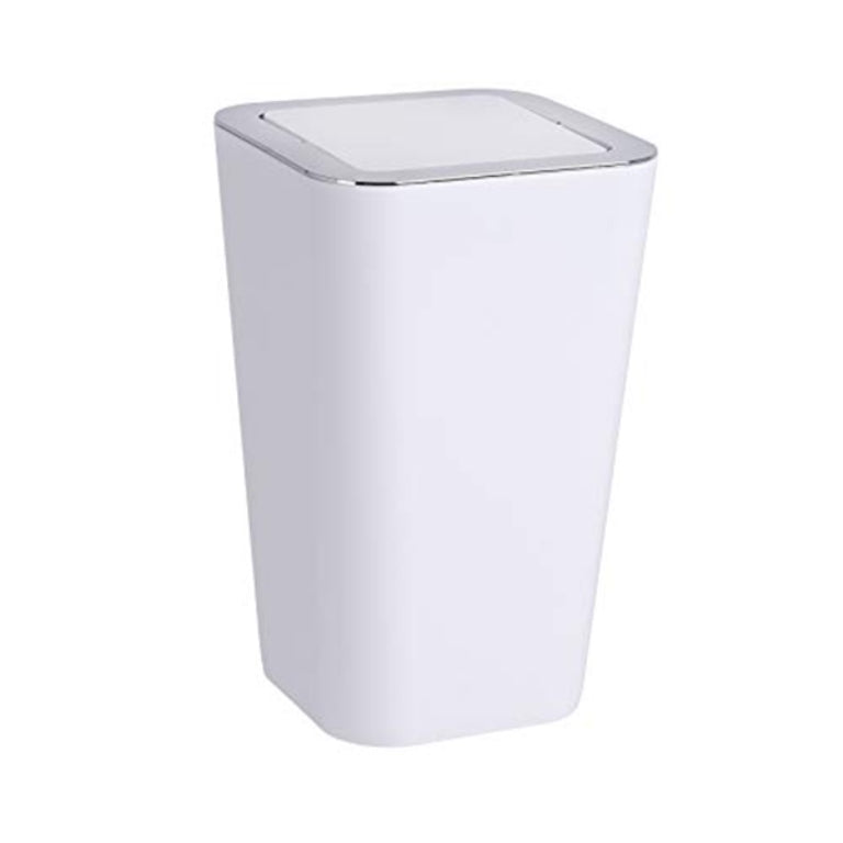 Dust bin , White color