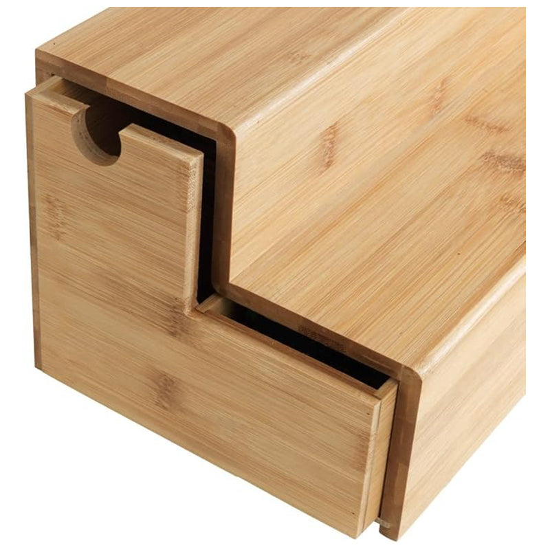 Wenko Bamboo Steps For Coffee& Tea -Brown