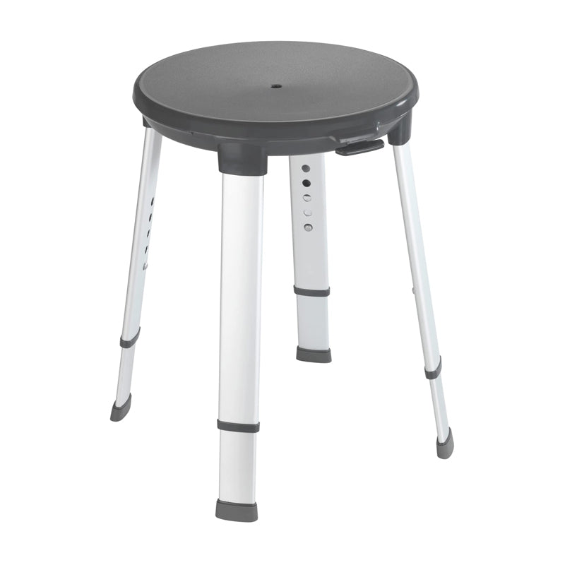 Wenko Shower Step Model Secura Premium - Silver/Black