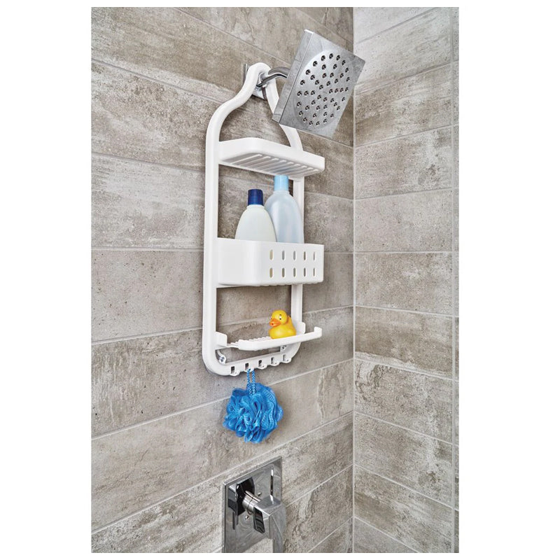Interdesign Cade Shower Caddy - White