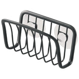 Idesign Axis Suction Sponge Cradle Matte - Black