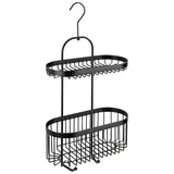 Wenko Bathroom Caddy 2Tier Classic Plus - Black