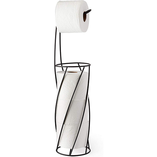 Twist toilet caddy, Black