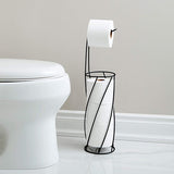 Twist toilet caddy, Black