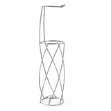 Twist toilet caddy, chrome