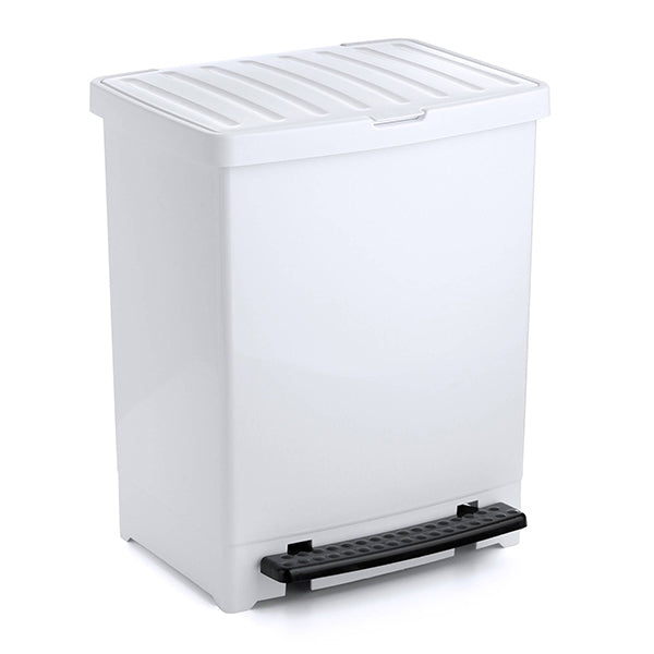 Pedal Bin - White