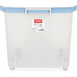 Storage box - Blue & Clear