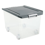 Storage box - Grey & Clear