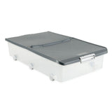 Storage Box - Grey & Clear