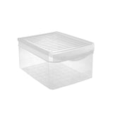 Storage box simple lid transparent