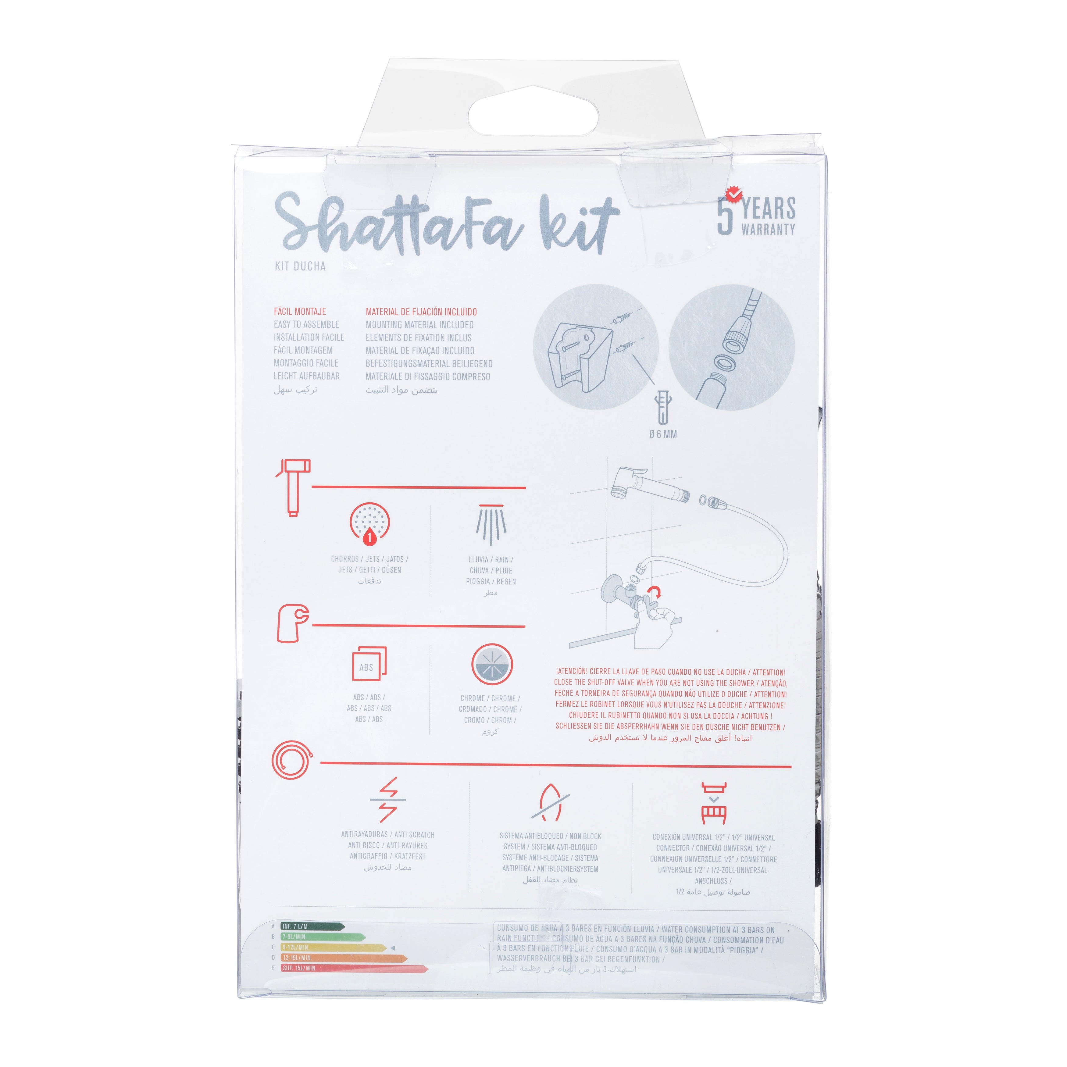 Shattaf kit - Silver