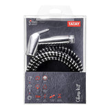 Shower kit Shattaf - Silver & Black