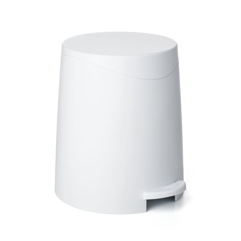 Pedal Bin, White