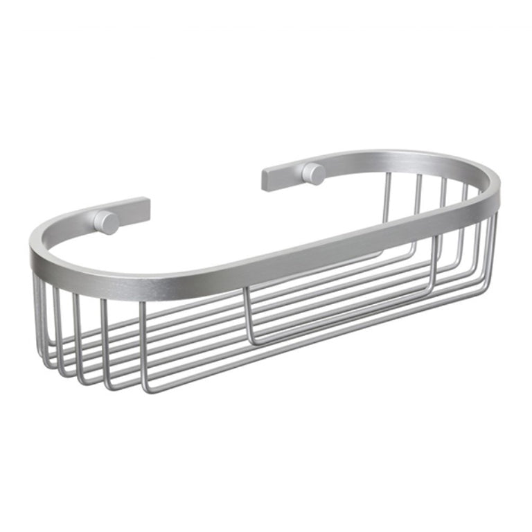 Oval Storage Basket -Silver