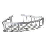 Corner Storage Basket- Silver
