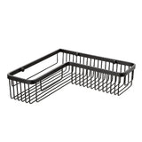 Rectangle Corner Storage Basket- Black