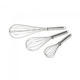 3 Pieces Whisks Set, Silver